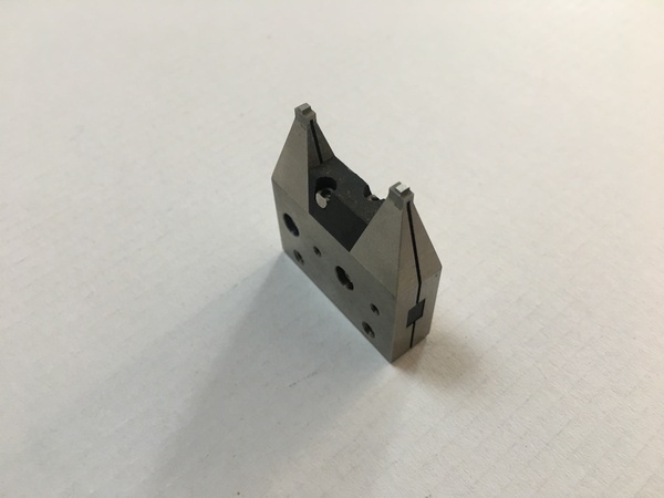 双头钛合金压头